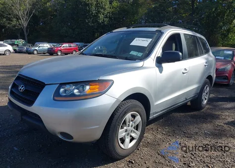 2009 Hyundai Santa Fe Gls z USA, uszkodzony, nr VIN 5NMSG13D59H255457